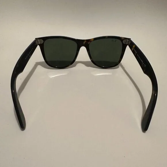 ✨ Ray-Ban RB2140 Classic Wayfarer Sunglasses – 54-18 w/Case and Cloth - Picture 7 of 10